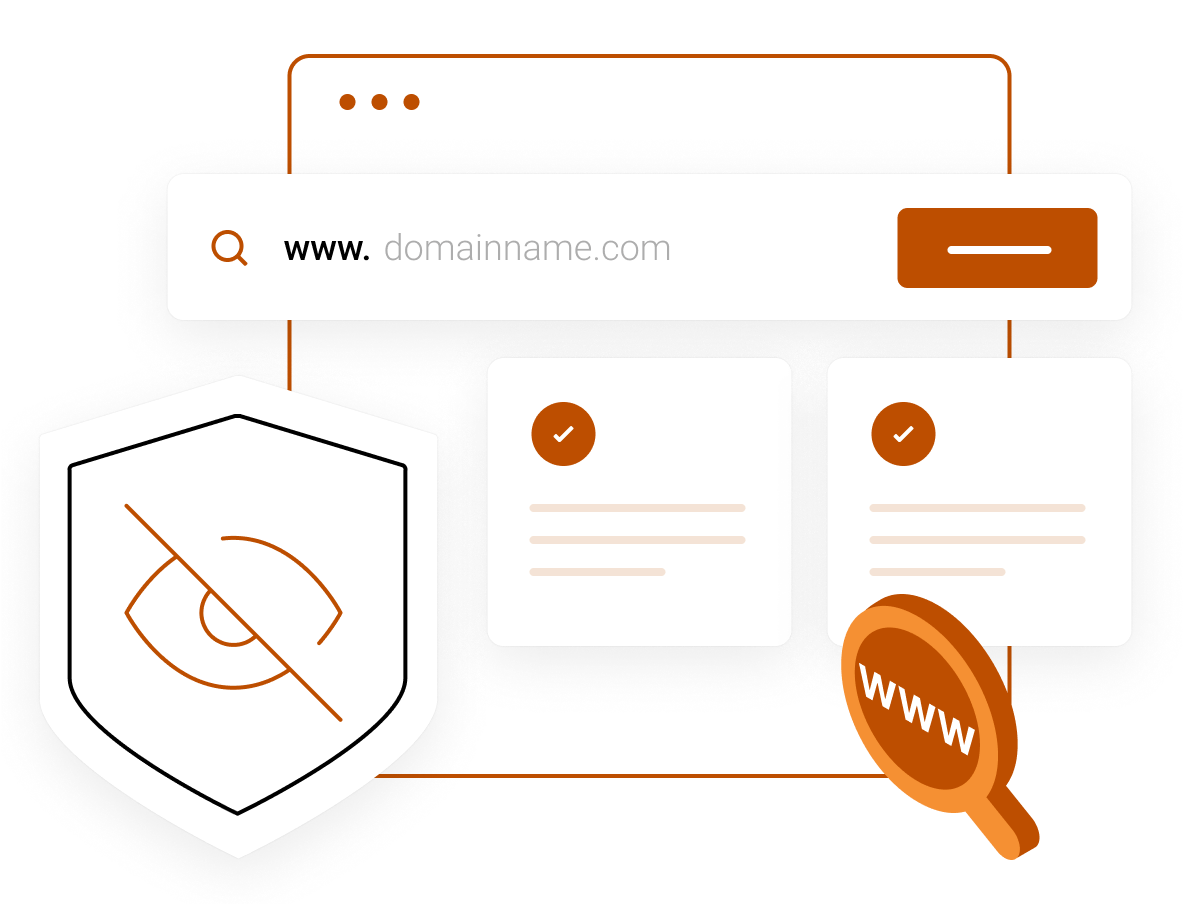 Domain Names - Free private domain registration