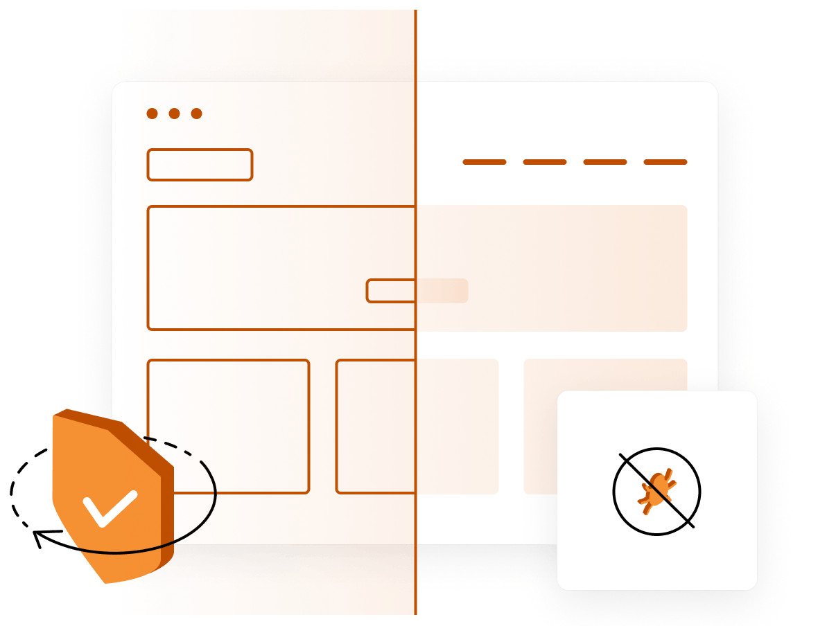 Website Security - Professional security features for your website