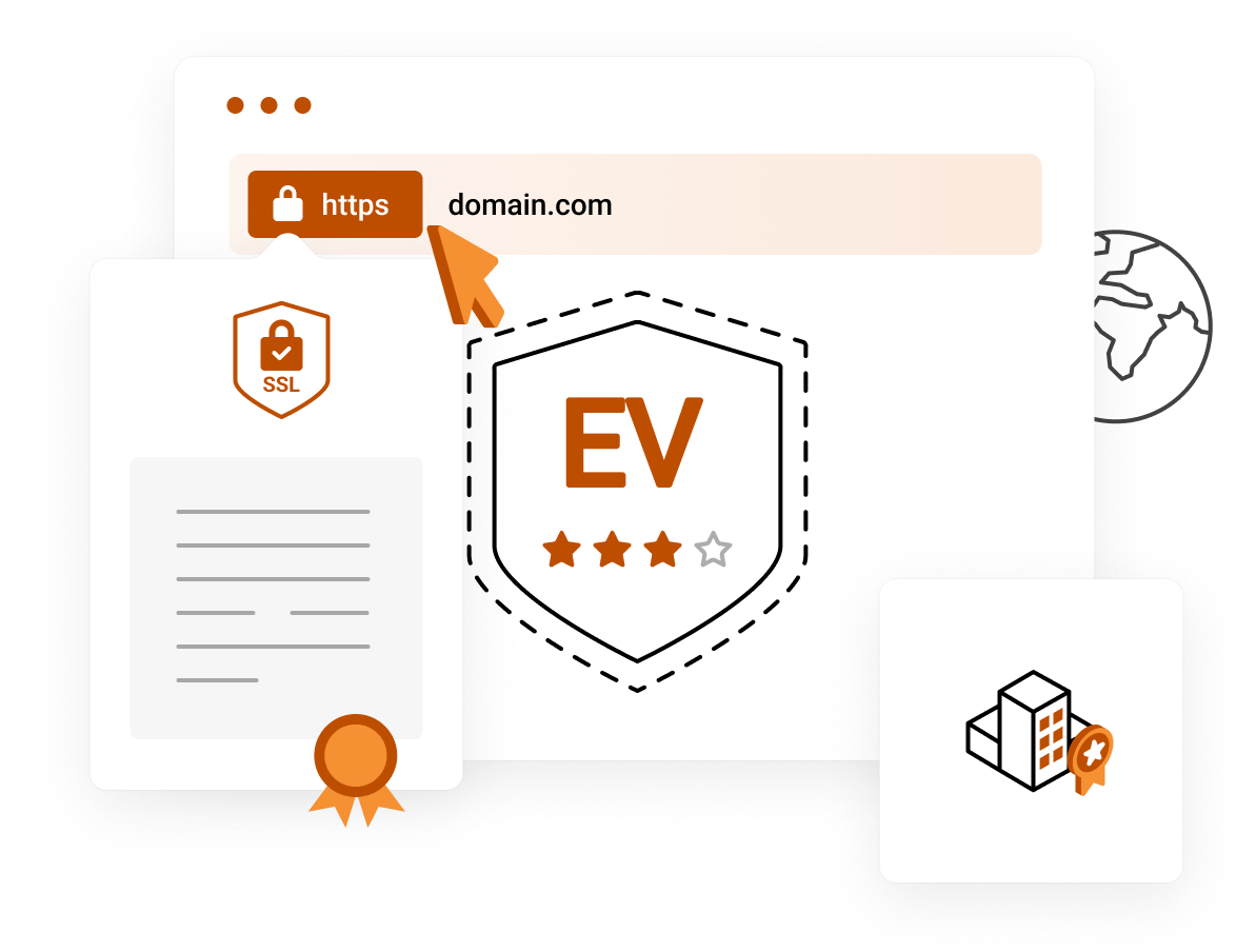 Extended Validation SSL - Contains your EV Authenticated Organization details