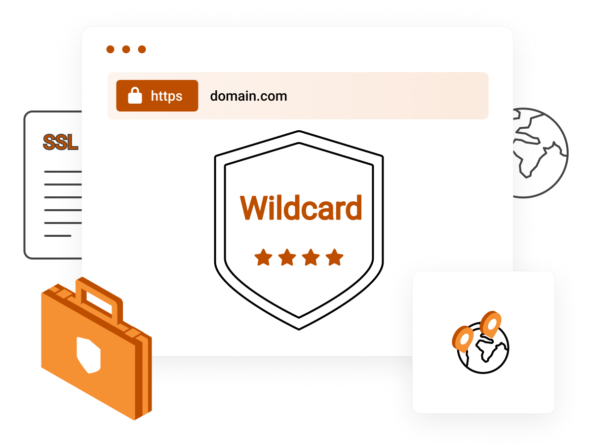 SSL Certificates - Secure unlimited subdomains on a single certificate