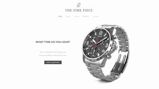 Website Builder - The Time Piece